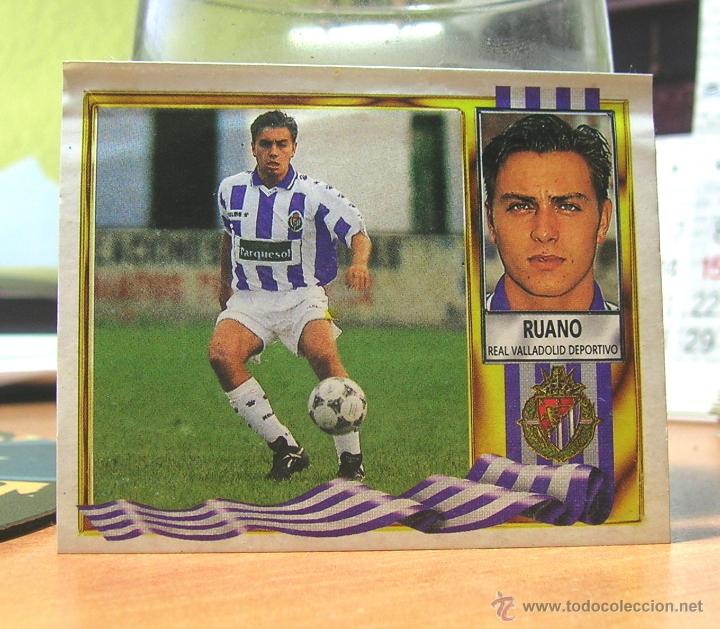 Cromos de f&uacute;tbol: EDICIONES ESTE 1995-1996  95 96  RUANO   (VALLADOLID) VERSI&Oacute;N PARQUESOL  VENTANILLA LEER - Foto 1