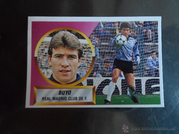 Buyo del real madrid album este liga 1988 198 Vendido