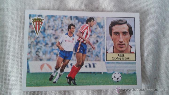 Cromos de f&uacute;tbol: 84-85 ESTE. ABEL SPORTING GIJON BAJA - Foto 1