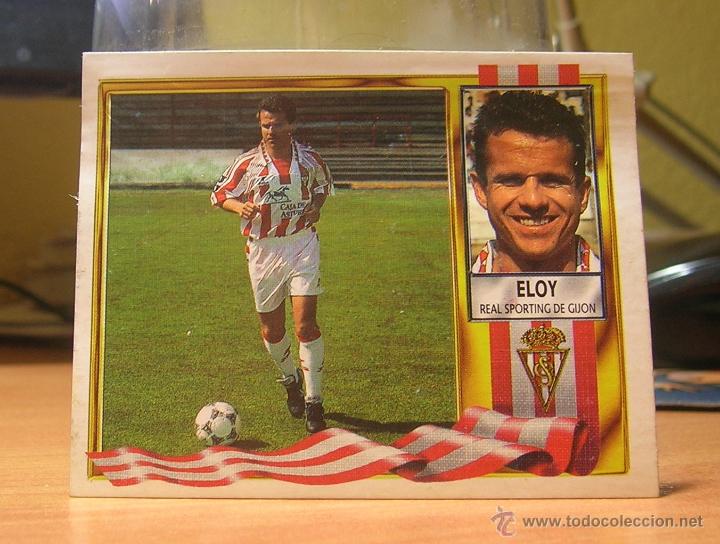 Cromos de f&uacute;tbol: EDICIONES ESTE 1995-1996  95 96  ELOY  (COLOCA)  SPORTING  VENTANILLA  LEER - Foto 1