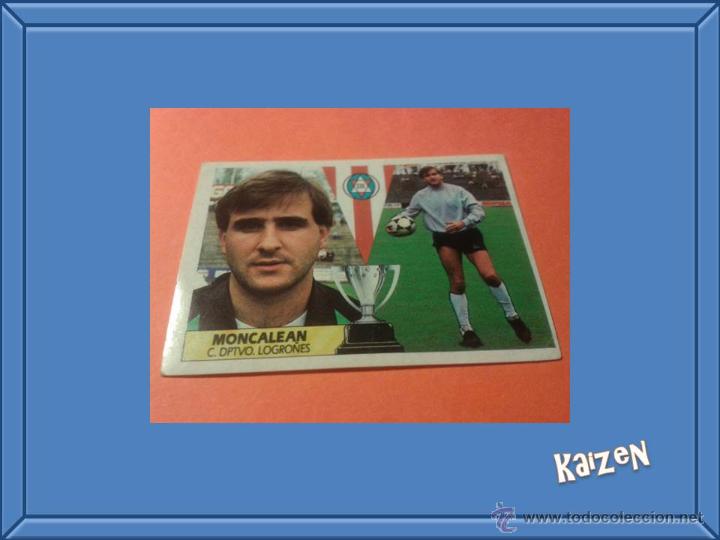 Cromos de f&uacute;tbol: MONCALEAN. LOGRO&Ntilde;ES. SIN PEGAR. EDICIONES ESTE LIGA 87/88 - Foto 1