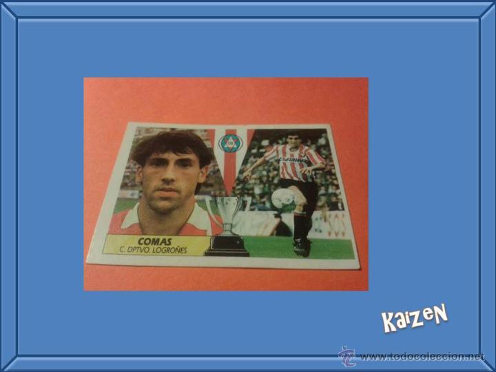 Cromos de f&uacute;tbol: COMAS. LOGRO&Ntilde;ES. SIN PEGAR. EDICIONES ESTE LIGA 87/88 - Foto 1