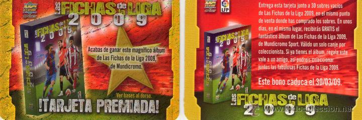 Cartes &agrave; collectionner de Football: F&uacute;tbol TARJETA bono &aacute;lbum jaspeado rojo 30-03-09 Mundicromo 2008 2009