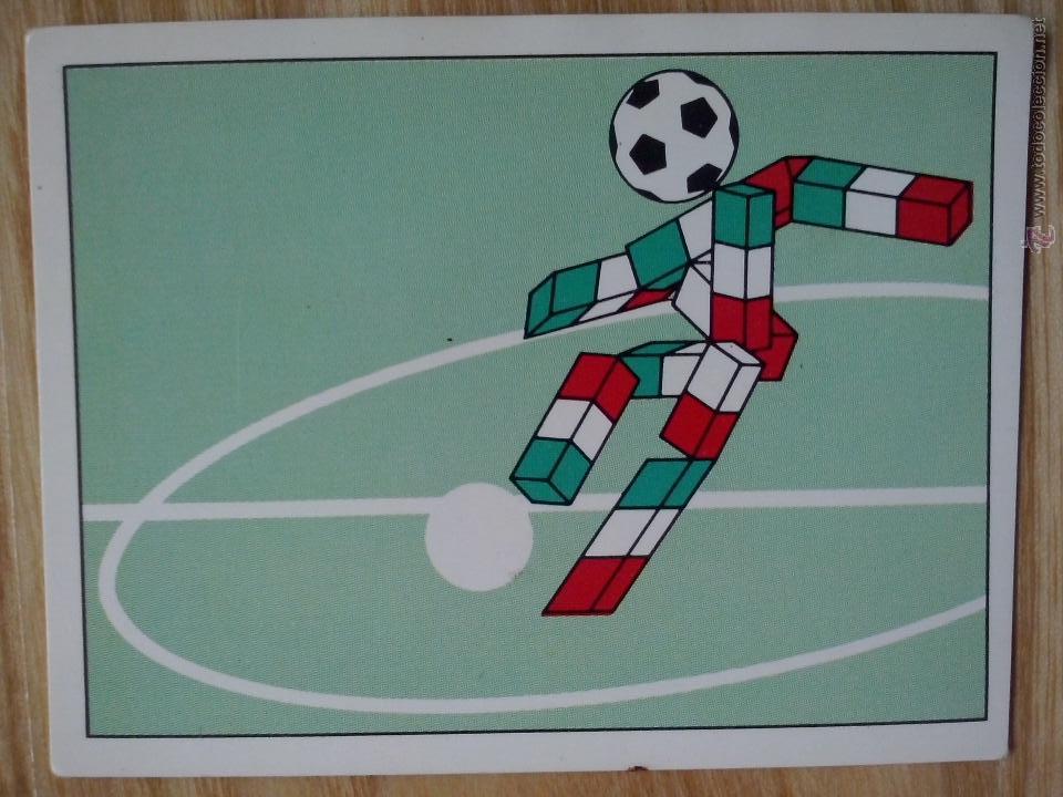 Figurine di Calcio: Cromo Panini Mundial Italia 90 - Mascota Ciao - n&ordm;34 - Sin Pegar