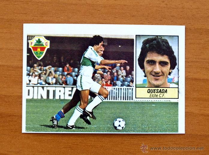 Cromos de f&uacute;tbol: Elche - Quesada - Liga 1984-1985, 84-85 - Ediciones Este - Foto 1
