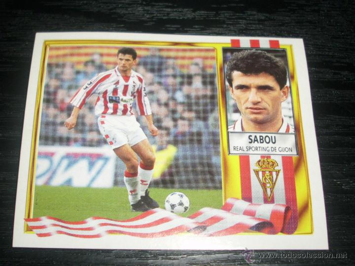 Cromos de f&uacute;tbol: -ESTE 95-96 : SABOU  ( GIJON ) - Foto 1