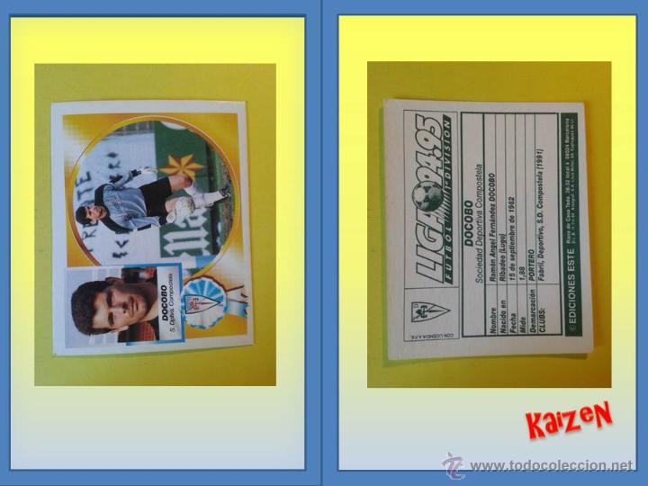 Cromos de f&uacute;tbol: DOCOBO. COMPOSTELA. SIN PEGAR. ED. ESTE 94/95 - Foto 1