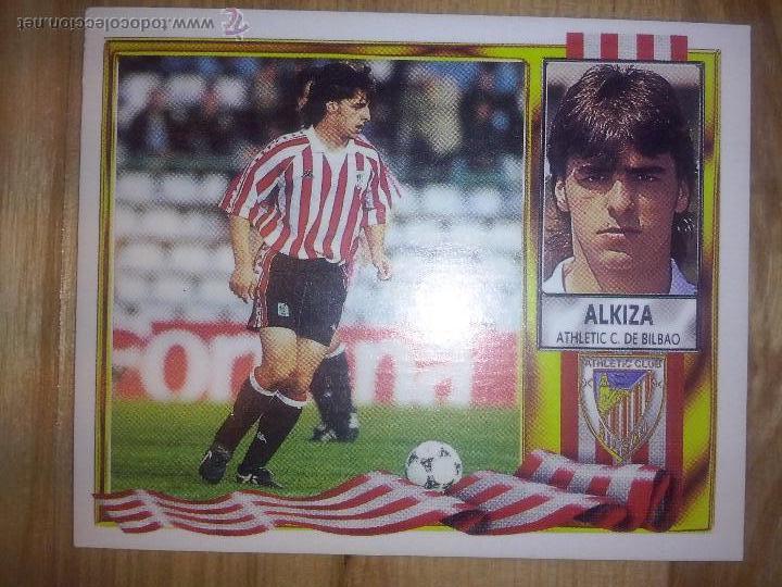 Cromos de f&uacute;tbol: Cromo - Cromos - Ediciones Este 95 / 96 1995 - 1996 - Alkiza- Athletic Club Bilbao - SIN PEGAR