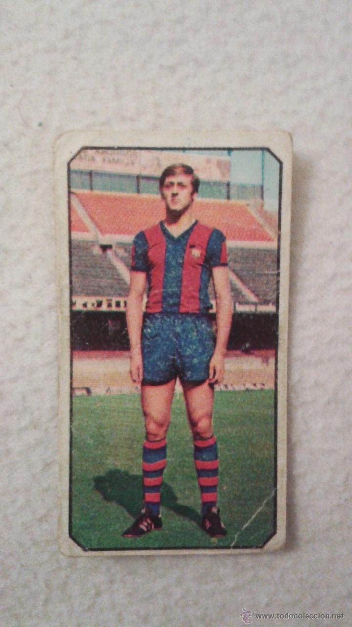 Cromos de f&uacute;tbol: 77-78 ESTE. NUNCA PEGADO BOTELLA BARCELONA - Foto 1