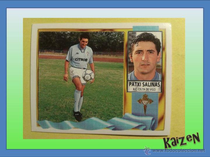 Cromos de f&uacute;tbol: SALINAS. CELTA. SIN PEGAR. ED. ESTE 95/96 - Foto 1