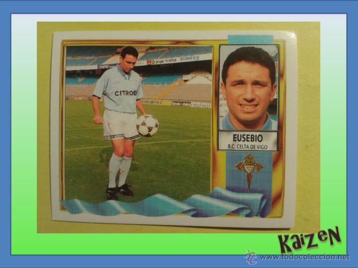 Cromos de f&uacute;tbol: EUSEBIO. CELTA. SIN PEGAR. ED. ESTE 95/96 - Foto 1