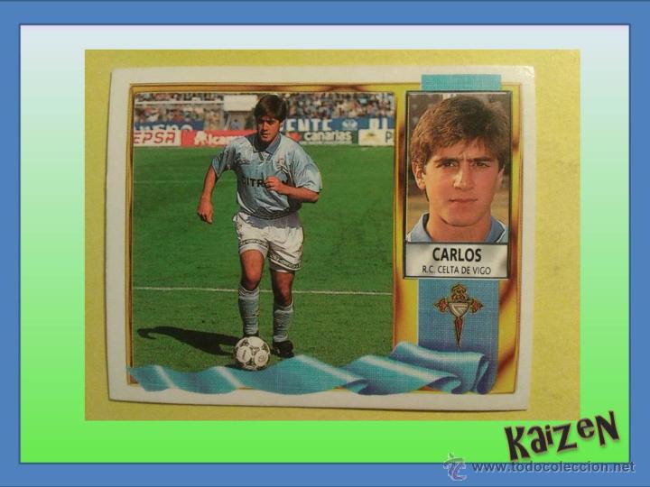 Cromos de f&uacute;tbol: CARLOS. CELTA. SIN PEGAR. ED. ESTE 95/96 - Foto 1