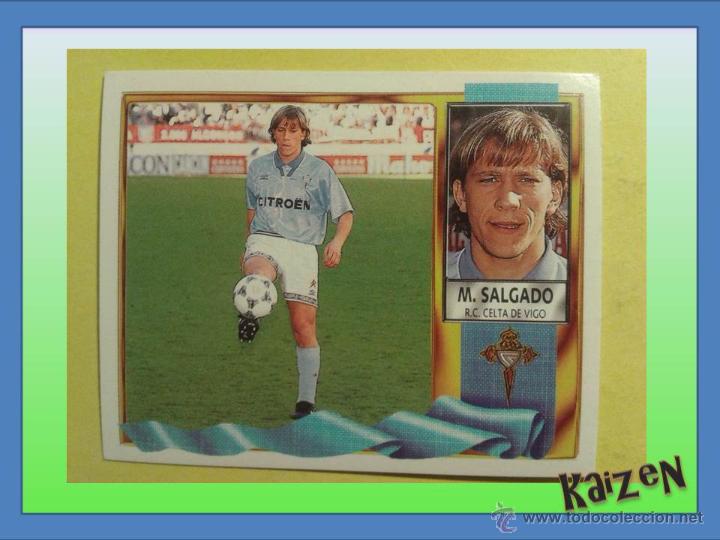 Cromos de f&uacute;tbol: SALGADO. CELTA. SIN PEGAR. ED. ESTE 95/96 - Foto 1