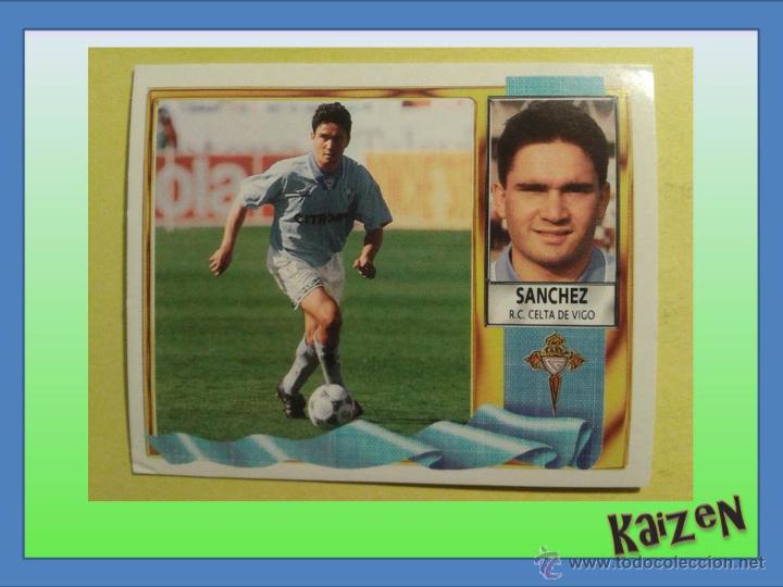 Cromos de f&uacute;tbol: SANCHEZ. CELTA. SIN PEGAR. ED. ESTE 95/96 - Foto 1