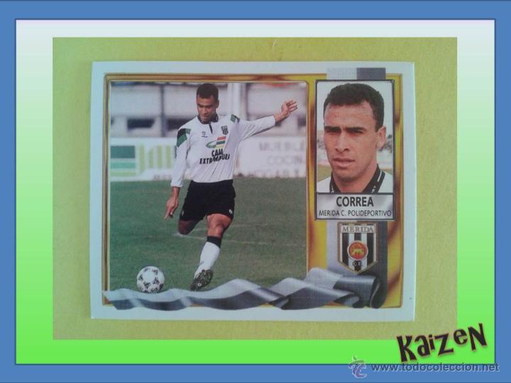 Cromos de f&uacute;tbol: CORREA. MERIDA. SIN PEGAR. ED. ESTE 95/96 - Foto 1
