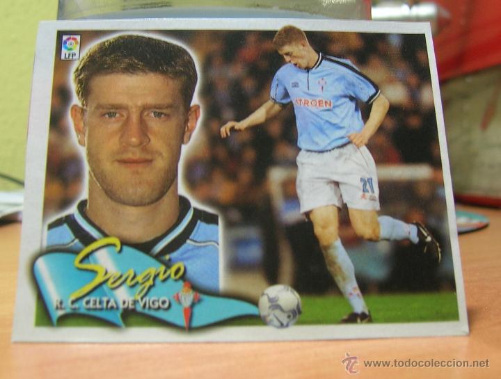 Cromos de f&uacute;tbol: EDICIONES ESTE 2000-2001  00 01 SERGIO   (CELTA)   RECORTADO LEER - Foto 1