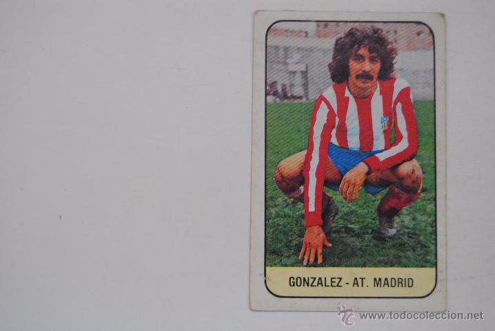 Cromos de f&uacute;tbol: CROMO ESTE 1978-79 GONZALEZ  AT.MADRID - Foto 1