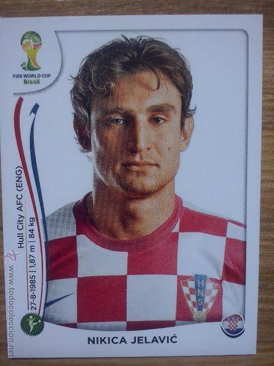 Cromos de F&uacute;tbol: Cromo Panini Mundial Brasil 2014 14 - Nikica Jelavic Croacia n&ordm; 68