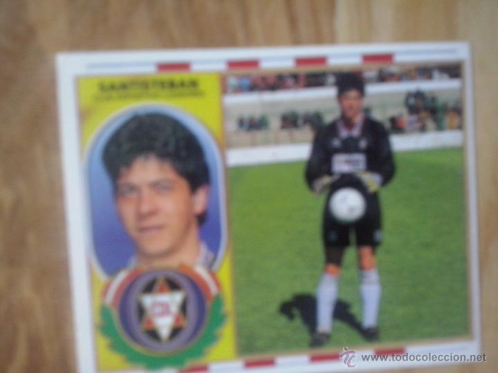 Cromos de f&uacute;tbol: Cromo - Cromos Ediciones Este Liga 96/97 1996 / 1997 - Santisteban Logro&ntilde;es - Sin pegar