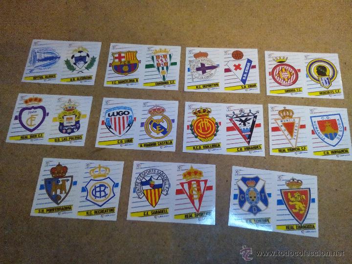 escudo 2 division liga adelante. album cromo li Football Stickers at todocoleccion - 53350286