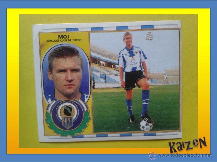 Cromos de f&uacute;tbol: MOJ. HERCULES. SIN PEGAR. ED. ESTE 96/97 - Foto 1