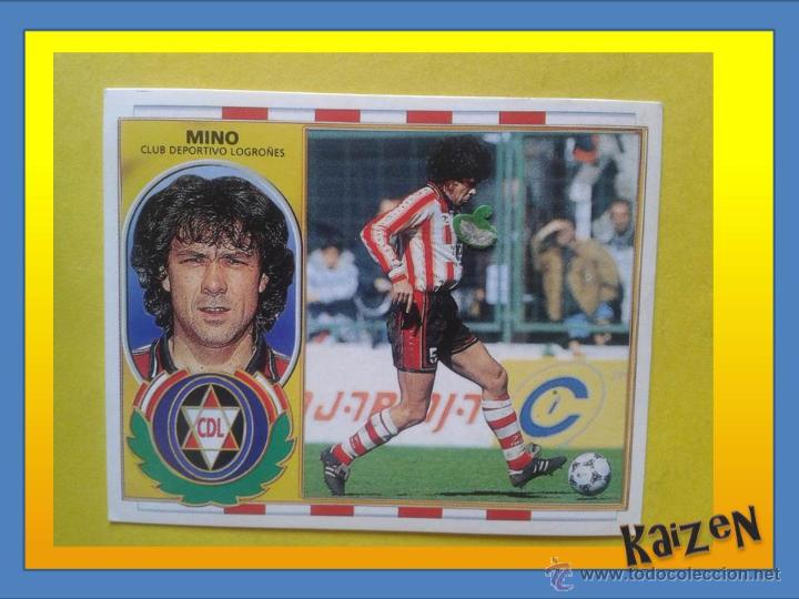 Cromos de f&uacute;tbol: MINO. LOGRO&Ntilde;ES. SIN PEGAR. ED. ESTE 96/97 - Foto 1