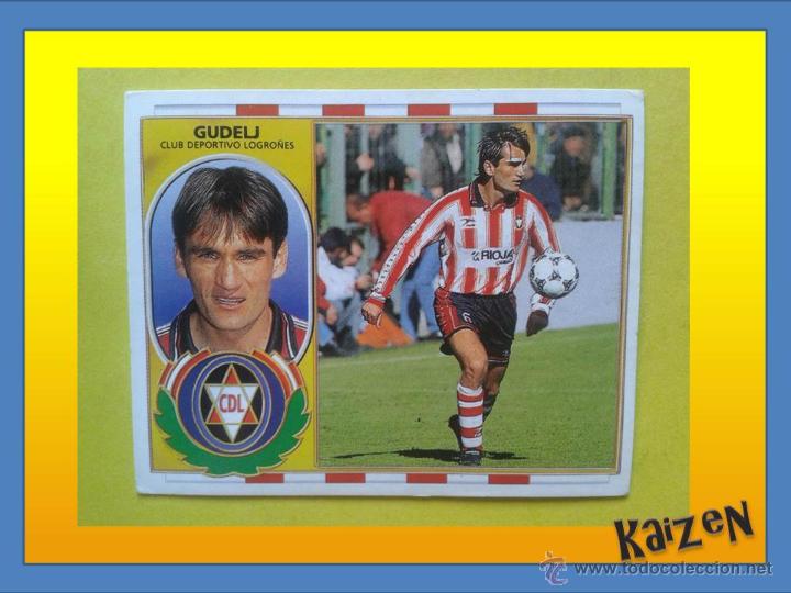 Cromos de f&uacute;tbol: GUDELJ. LOGRO&Ntilde;ES. SIN PEGAR. ED. ESTE 96/97 - Foto 1