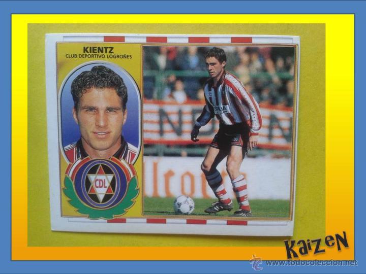 Cromos de f&uacute;tbol: KIENTZ. LOGRO&Ntilde;ES. SIN PEGAR. ED. ESTE 96/97 - Foto 1