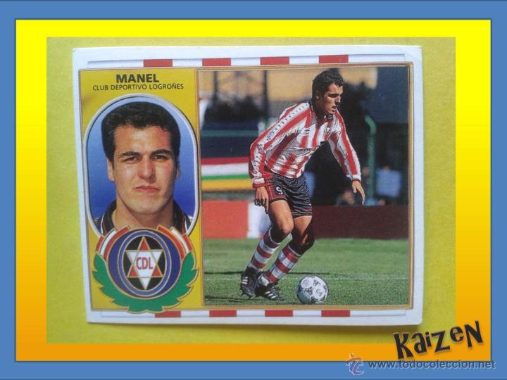 Cromos de f&uacute;tbol: MANEL. LOGRO&Ntilde;ES. SIN PEGAR. ED. ESTE 96/97 - Foto 1