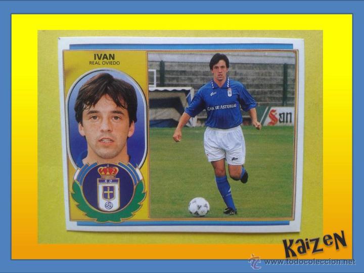 Cromos de f&uacute;tbol: IVAN. OVIEDO. SIN PEGAR. ED. ESTE 96/97 - Foto 1