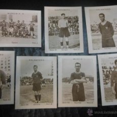 Cromos de Fútbol: MURCIA 7 CROMOS DE FUTBOL DEL ALBUM DEL CUPON PENINSULAR 1932 CROMO SERIE 59 COMPLETO