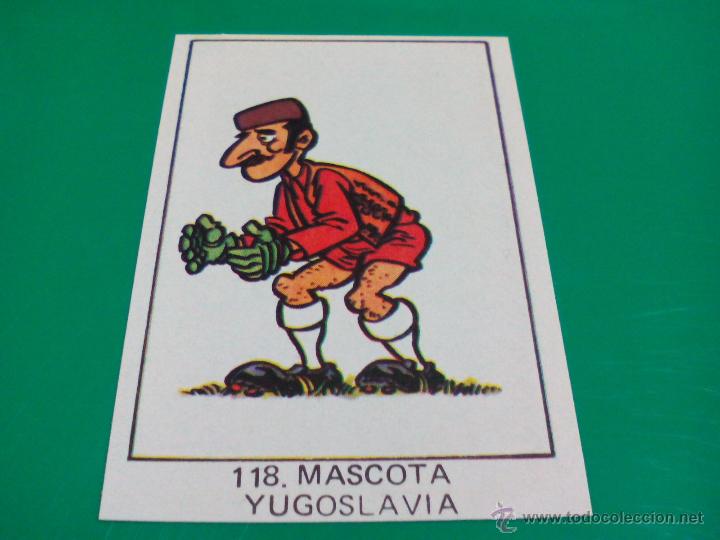 Cromos de Futebol: 118 ESCUDO (YUGOSLAVIA) - CROMO LOS ASES DEL MUNDIAL 82 EDITORIAL VENLICO