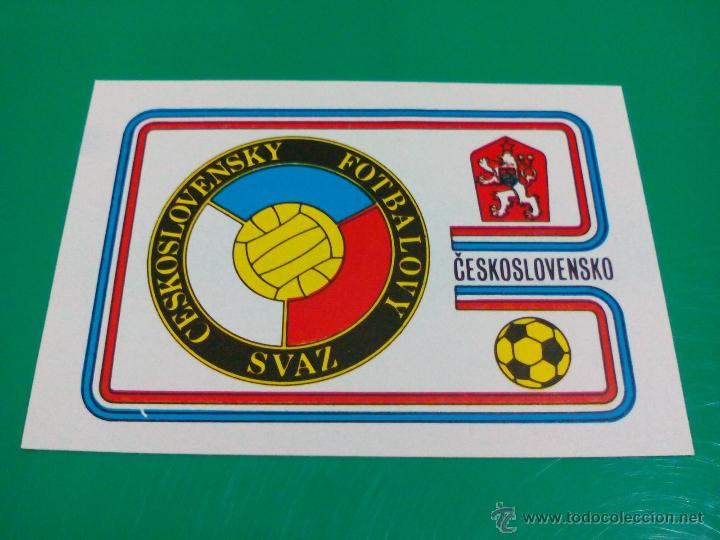 Fu&szlig;ball-Sticker: ESCUDO (CHECOSLOVAQUIA) - CROMO LOS ASES DEL MUNDIAL 82 EDITORIAL VENLICO