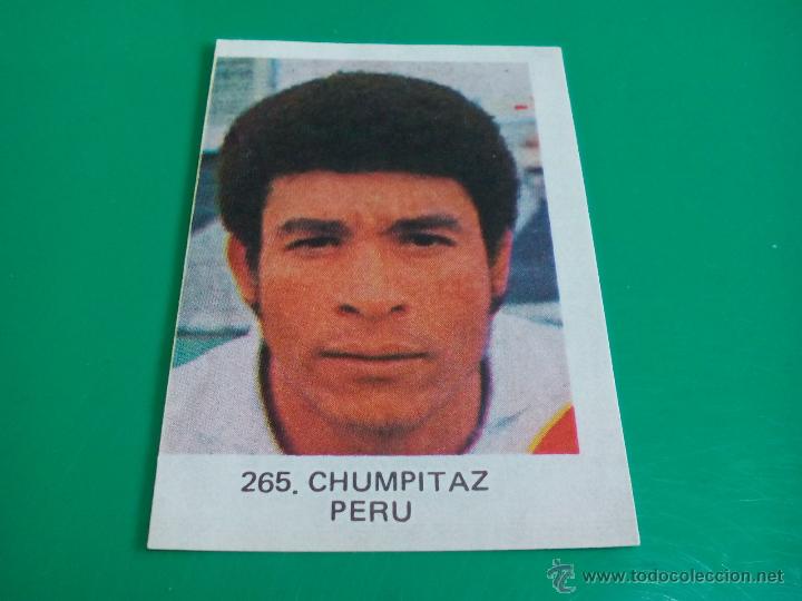 Figurine di Calcio: 265 CHUMPITAZ (PERU) - CROMO LOS ASES DEL MUNDIAL 82 EDITORIAL VENLICO