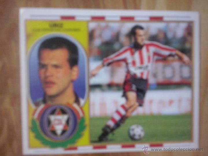Football Stickers: Cromo Ediciones Este Liga 96/97 - 1996 / 1997 - Uriz Logro&ntilde;es - Sin pegar