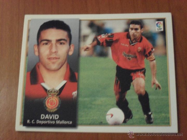 Cromos de f&uacute;tbol: DAVID, Mallorca ESTE 98 99 1998 1999 Nuevo - Foto 1