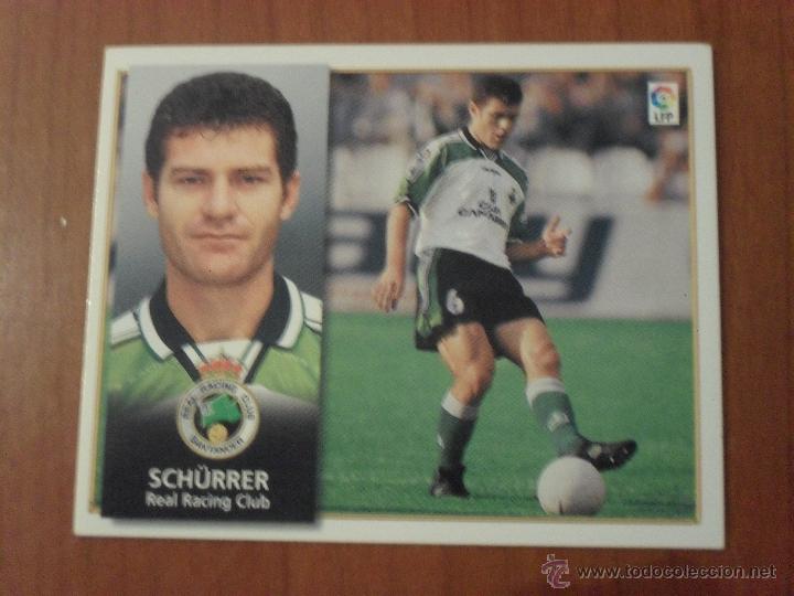 Cromos de f&uacute;tbol: SCHURRER R.Santander ESTE 98 99 1998 1999 BAJA NUEVO