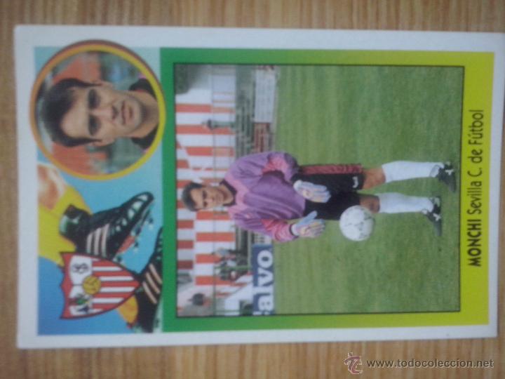 Fu&szlig;ball-Sticker: Cromo - Cromos Ediciones Este Liga 93/94 1993 / 1994 - Monchi Sevilla - Sin pegar