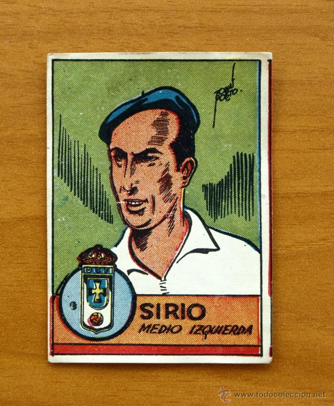 Fu&szlig;ball-Sticker: Oviedo - Sirio - Editorial Cisne 1941-1942, 41-42