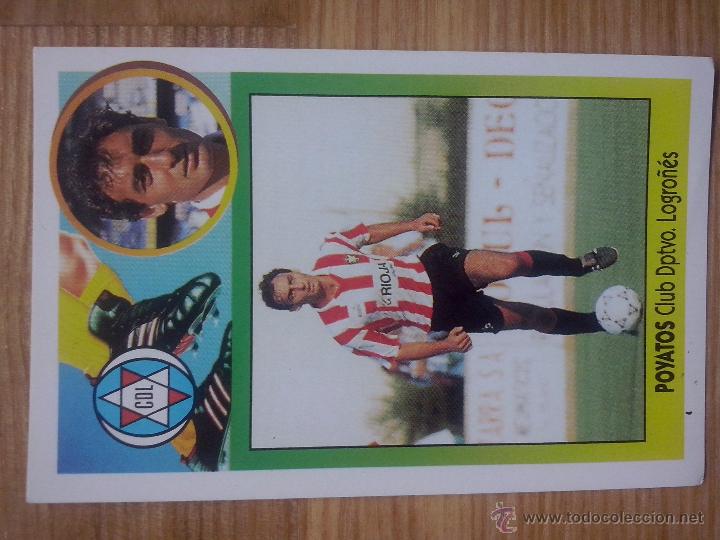 Fu&szlig;ball-Sticker: Cromo - Cromos Ediciones Este Liga 93/94 1993 / 1994 - Poyatos Logro&ntilde;es - Sin pegar