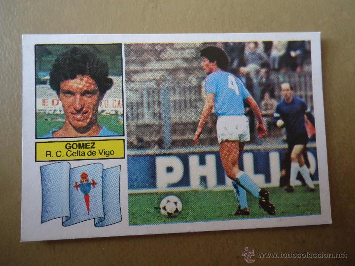 Cromos de f&uacute;tbol: gomez celta -1983, 82-83 Este despegado - Foto 1