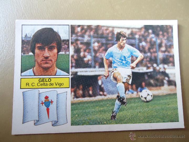 Cromos de f&uacute;tbol: gelo celta 1982 1983, 82-83 Este despegado - Foto 1