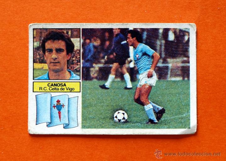 Cromos de f&uacute;tbol: CELTA - CANOSA - 1982-1983, 82-83 - EDICIONES ESTE - - Foto 1