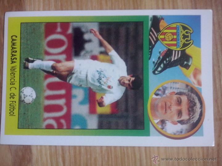 Cromos de f&uacute;tbol: Cromo - Cromos Ediciones Este Liga 93/94 1993 / 1994 - Camarasa Valencia- Sin pegar