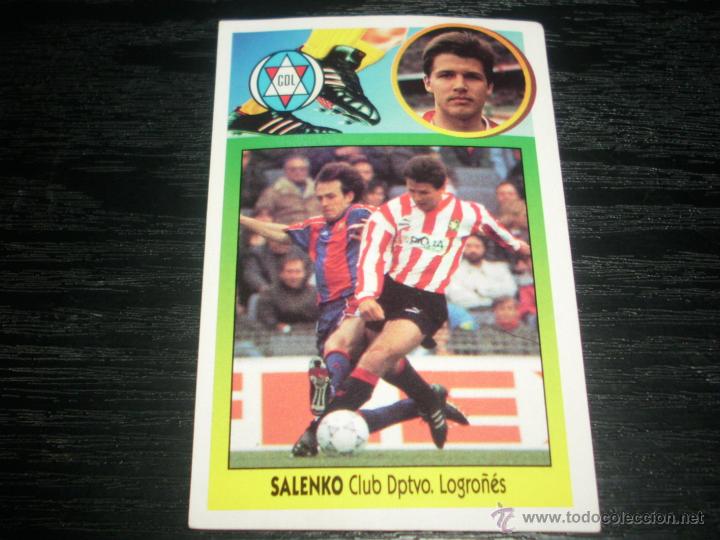 Cromos de f&uacute;tbol: -ESTE 93-94 : SALENKO  ( LOGRO&Ntilde;ES ) - Foto 1