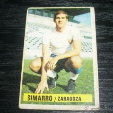 Cromos de Fútbol: -ESTE 74-75 : SIMARRO ( REAL ZARAGOZA ) -- COLOCA --. Lote 52355648