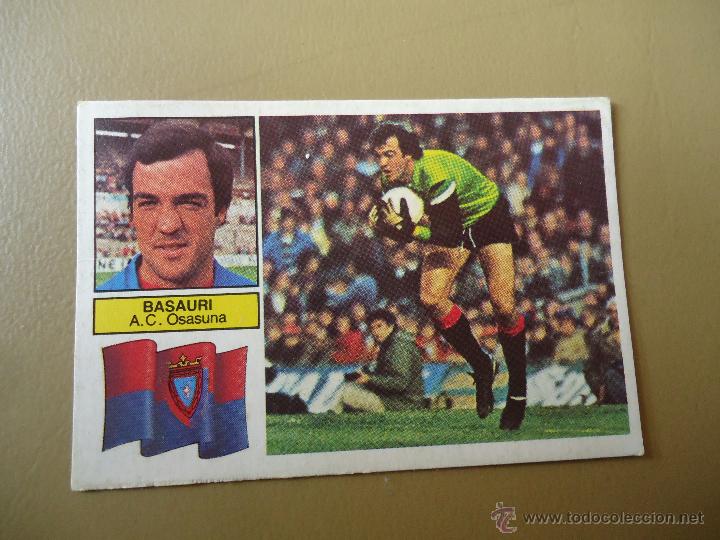 Cromos de f&uacute;tbol: basauri osasuna 1982 1983, 82-83 Este despegado - Foto 1