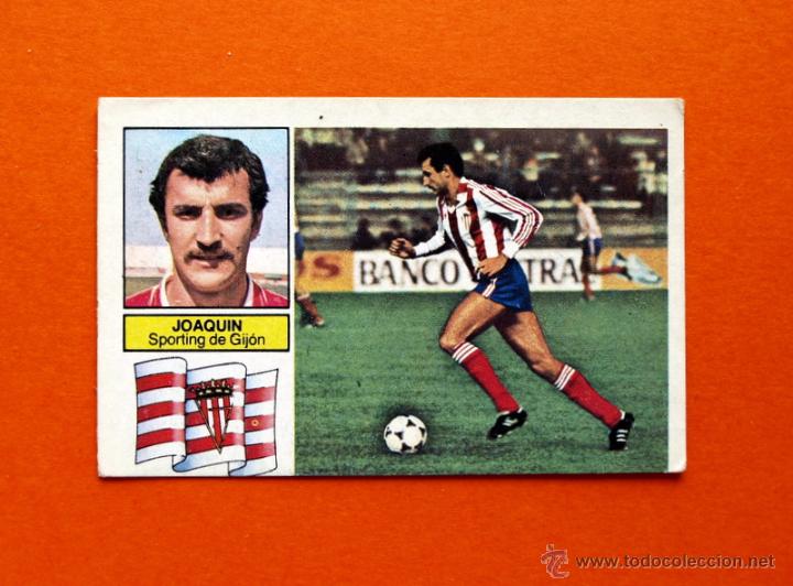 Cromos de f&uacute;tbol: SPORTING DE GIJON - JOAQUIN - 1982-1983, 82-83 - EDICIONES ESTE - - Foto 1