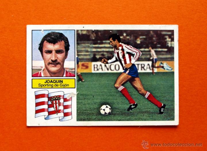 Cromos de f&uacute;tbol: SPORTING DE GIJON - JOAQUIN - 1982-1983, 82-83 - EDICIONES ESTE - - Foto 1