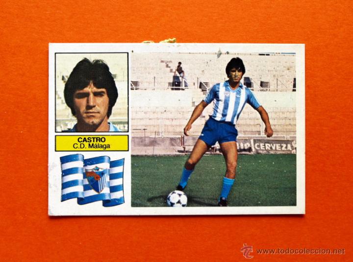 Cromos de f&uacute;tbol: MALAGA - CASTRO - 1982-1983, 82-83 - EDICIONES ESTE - - Foto 1